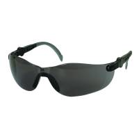 Beskyttelsesbrille, THOR Vision, One size, sort, PC, antirids, justerbare stænger, flergangs