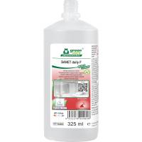 Sanitetsrengøring, Green Care Professional SANET Daily F, 325 ml, Quick & Easy, sur/kalkhæmmende, uden farve og parfume