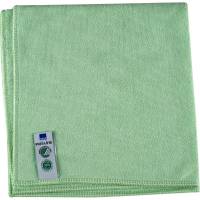 Reng&oslash;ringsklud, ABENA Puri-Line Soft, 40x40cm, gr&oslash;n, mikrofiber, 70% genanvendt