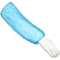 Ærmemanchet, ABENA, 40x20cm, 20 micron, blå, LDPE, usteril, engangs