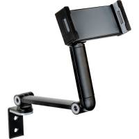 Holder til tablet, Tina Trolleys Exclusive, sort, plast/silikone/st&aring;l, passer til tablet str. 7''-10,1'' *Denne vare tages ikke retur*