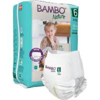 B&oslash;rneble, bukseble, milj&oslash;m&aelig;rket, Bambo Nature Pants, 6, 15+ kg