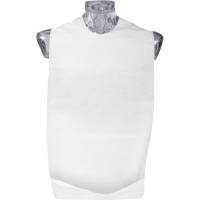 Spisestykke, ABENA Excellent, 2-lags, 70x37cm, hvid, papir/PE, med tape, engangs