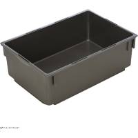 Plastbakke, Vileda Equipe, 50x35x17cm, 15 l, gr&aring;, 70% genanvendt plast *Denne vare tages ikke retur*