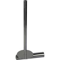 Dispenser, 6x15x27cm, krom, krom/rustfrit stål, klar t/vægmontering, til 2 alm. toiletruller