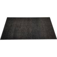 Tekstilm&aring;tte, Iron-Horse XL ECO, Ebony, 250x150cm, koksgr&aring;, nitril/nylon, med bagside og kanter