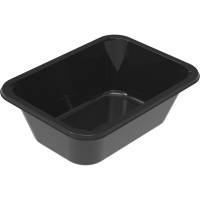 Bakke, C 2187-1O, 18,7x13,7x6cm, 920 ml, sort, CPET, 1-rums