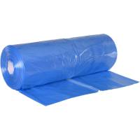 Pallehætte, blå, LDPE/virgin, 1300/550x900mm, pvc-rør