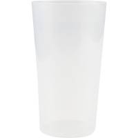 Flergangsdrikkeglas, ABENA Gastro, 14cm, Ø8cm, 40 cl, 50 cl, klar, PP