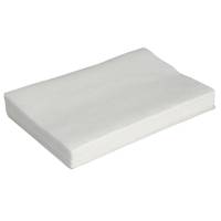 Dispenserserviet, 1-lags, 21,5x16cm, hvid, 100% nyfiber