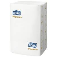 Dispenserserviet, Tork Just One, 2-lags, 2-fold, 16x24cm, hvid, 100% genbrugspapir