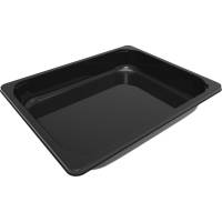 Bakke, C 2325-1A, 32,5x26,5x5cm, 3350 ml, sort, CPET, 1-rums, standard serie, 1/2 GN