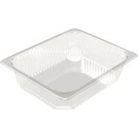 Bakke, K 2327-80T, 32,5x26,5x8cm, 4850 ml, klar, APET, 1-rums, 4850 ml, standard serie, 1/2 GN