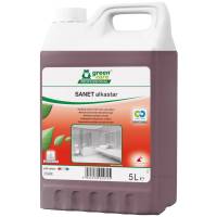 Sanitetsrengøring, Green Care Professional SANET Alkastar, 5 l, alkalisk/affedtende, med farve og parfume