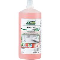 Sanitetsrengøring, Green Care Professional SANET Daily, 325 ml, Quick & Easy, sur/kalkhæmmende, med farve og parfume