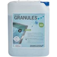 Grovopvask, Granuldisk Power Granules, granulat, uden farve og parfume, 20 kg