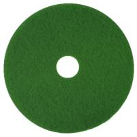 Gulvrondel, 3M Scotch-Brite, 11", Ø280mm, grøn, 85 mm, polyester/RPET, til rengøring og polering