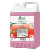 Sanitetsrengøring, Green Care Professional SANET Zitrotan, 5 l, sur/kalkhæmmende, med farve og parfume