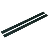 Velcrolister, Vikan, sort, PA/polyester, til 25 cm fremfører, 2 stk.