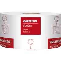 Jumborulle, Katrin Classic, 2-lags, Mini, 200m x 9,8cm, Ø19cm, hvid, blandingsfibre
