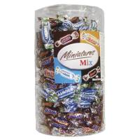 Chokolade, Mars Miniature Mix, cylinder, 3 x 3 kg, 296 stk.