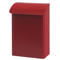 Postkasse, Toledon, 12x27x40cm, rød *Denne vare tages ikke retur*