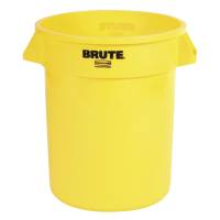 Affaldsspand, Rubbermaid Brute, 76 l, gul *Denne vare tages ikke retur*
