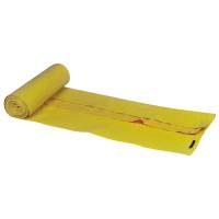 Kanalsæk, 100 l, gul, LDPE/genanvendt, 70x101cm