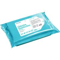 Overfladedesinfektion, Wet Wipe, Maxi, 43x30cm, med 2000 ppm aktiv klor, vand, 5 stk.