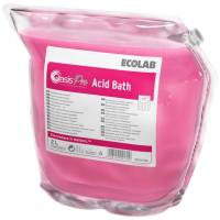 Sanitetsrengøring, Ecolab Oasis Pro Acid Bath, 2 l, sur/kalkhæmmende, med farve og parfume