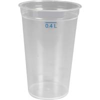 Flergangsdrikkeglas, ABENA Gastro, 13,2cm, Ø8,8cm, 40 cl, 50 cl, klar, PP