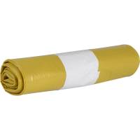Sækko-Boy sæk, gul, LDPE/genanvendt, 42x103cm, til opdeling af 60 l Sækko-Boy stativ