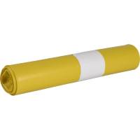 Sækko-Boy sæk, gul, LDPE/genanvendt, 58x103cm, til opdeling af 120 l Sækko-Boy stativ
