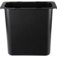 Affaldsspand til Sækko-Boy, sort, PP/genanvendt plast, 10,2 l, kan monteres på Sækko-Boy stativer