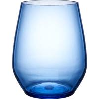 Flergangsdrikkeglas, 10,5cm, Ø8,8cm, 40 cl, blå, PC *Denne vare tages ikke retur*