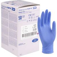 Steril undersøgelseshandske, Sempercare Velvet, L, lavendelblå, nitril, pudderfri *Denne vare tages ikke retur*