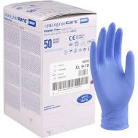 Steril undersøgelseshandske, Sempercare Velvet, XL, lavendelblå, nitril, pudderfri *Denne vare tages ikke retur*