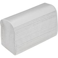 Håndklædeark, ABENA Care-Ness Classic, 2-lags, Z-fold, 24x20,3cm, 8 cm, hvid, blandingsfibre