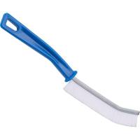 Sanitetsb&oslash;rste, 21cm, bl&aring;, polyester/PP/rustfrit st&aring;l