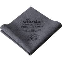 Rengøringsklud, Vileda PURmicro Active, 35x38cm, grå