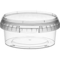 Condi b&oslash;tte, Combi, 4,97cm, &Oslash;118mm, 300 ml, klar, PP, 1-rums, med l&aring;g