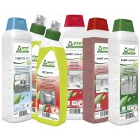 Rengøringspakke, Green Care Professional, 4 x 1 L, 2 x 750 ml