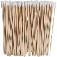 Vatpind, 15cm, tr&aelig;, vat i en ende, usteril, 100 stk.