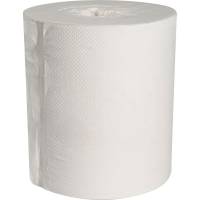 H&aring;ndkl&aelig;derulle, ABENA Care-Ness Excellent, 2-lags, Midi, 153m x 19,6cm, &Oslash;19,5cm, hvid, nyfiber, uden hylse