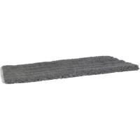 Tørmoppe, Vikan Dry 24, grå, polyester, 40 cm, med velcro