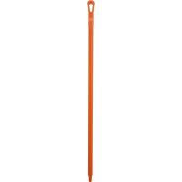 Skaft med gevind, Vikan, 130cm, Ø3,4cm, orange, glas/PP, ultra hygiejnisk *Denne vare tages ikke retur*