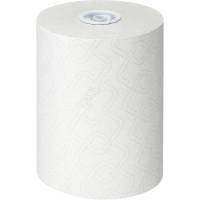 Håndklæderulle, Kimberly-Clark Scott, 1-lags, 190m x 19,8cm, hvid, blandingsfibre, airflex