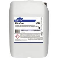 Skumrengøring, Diversey F&B Ultrafoam VF2L, 20 l, alkalisk/affedtende, uden klor, farve og parfume