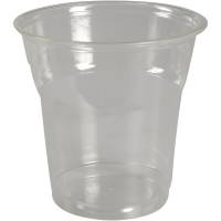 Drikkeglas, 7,8cm, Ø7,8cm, 18 cl, 21 cl, klar, PLA