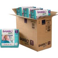 Børneble, tapeble, miljømærket, Bambo Nature, 1, 2-4 kg